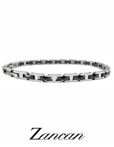 Bracciale Uomo Hiteck in Acciaio con Pvd Nero