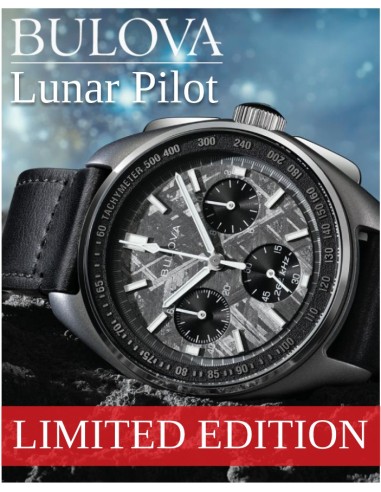 Lunar Pilot Meteorite Limited Edition by Bulova