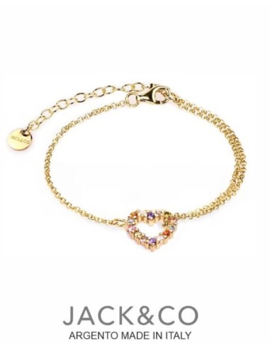 Bracciale Essential, Cuore, Rainbow - by Jack&Co