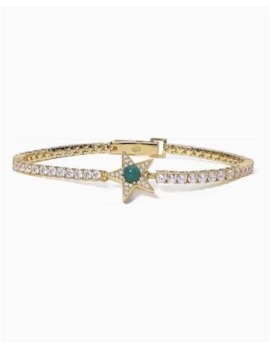 Bracciale  tennis con stella Starlet -Mabina