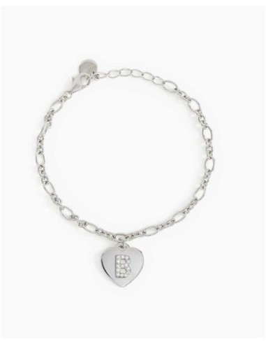 Bracciale Dillo Col Cuore "B"- Mabina