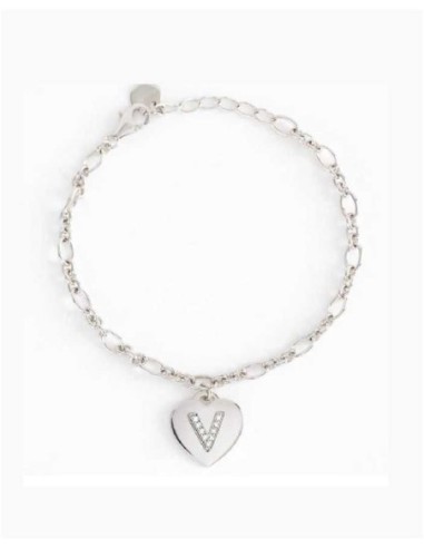 Bracciale Dillo Col Cuore "V"- Mabina