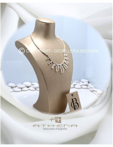 Collana Argento 925 naturale.Luce - Athena