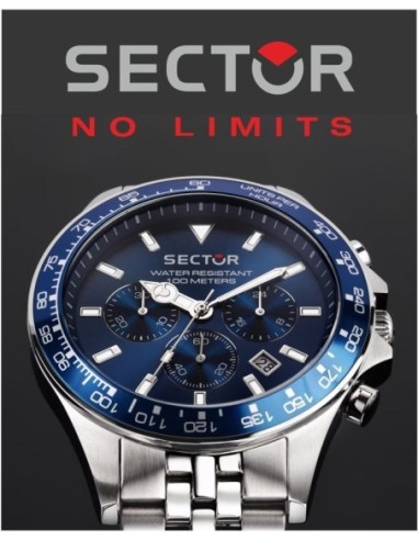 Cronografo Sector serie 230 Blue Dial